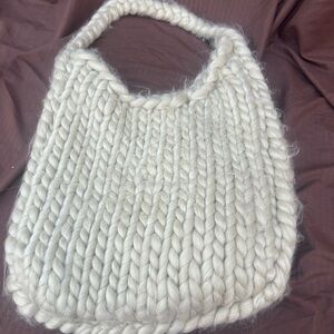 ZARA Chunky Knit Purse